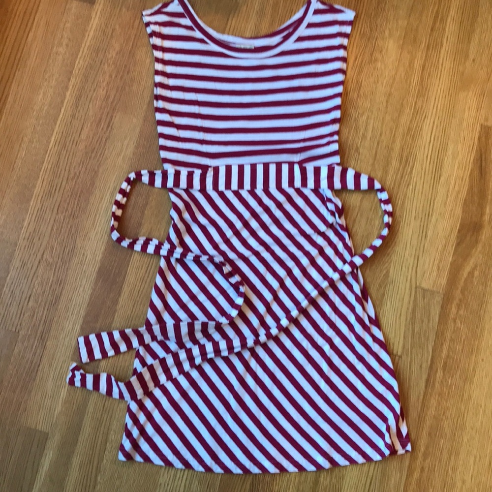 100% Certified Organic Cotton Striped Dress